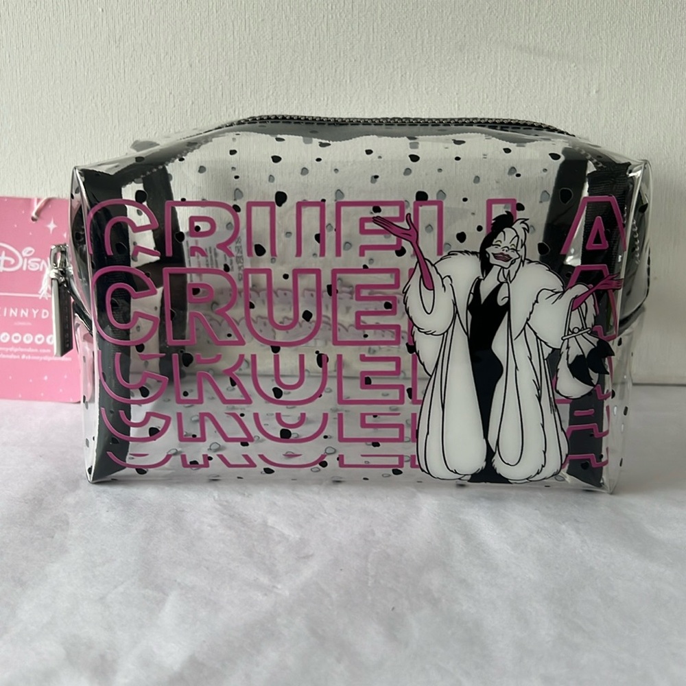 Skinny Dip London X Disney Cruella Makeup Bag